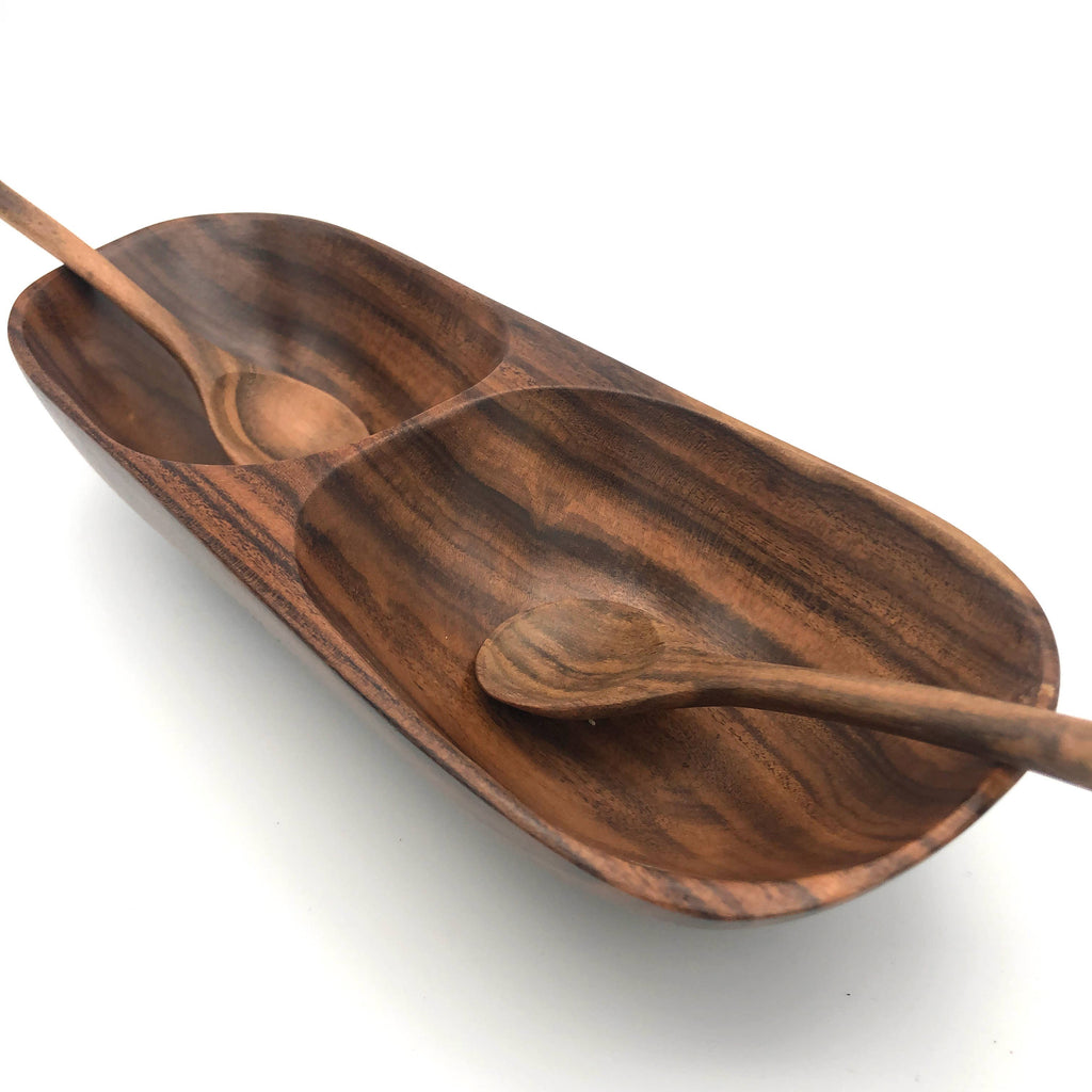 Tropical Hardwood Salsa Dish-Small