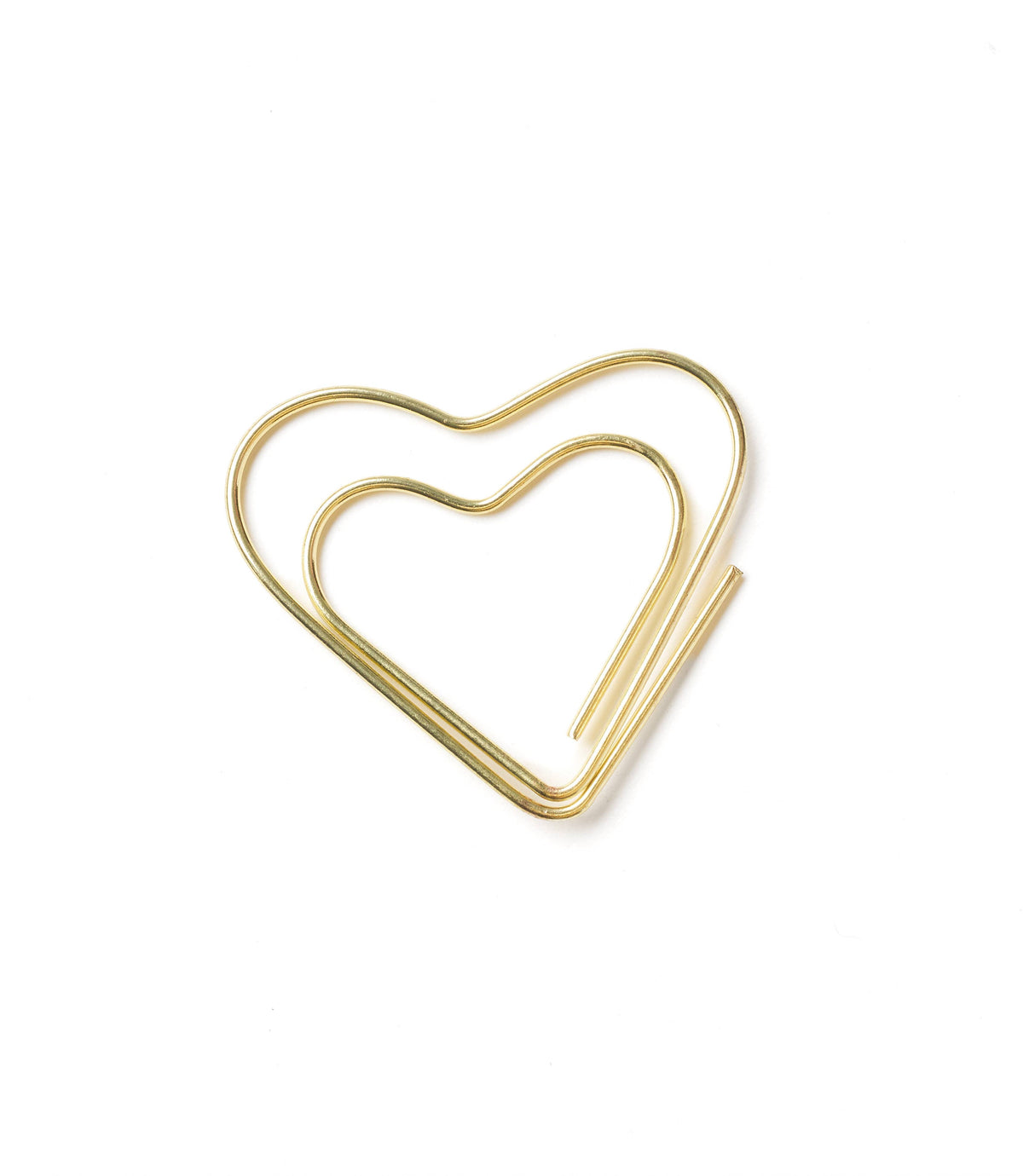 Bookmark - Gold Wire Kitaab Heart